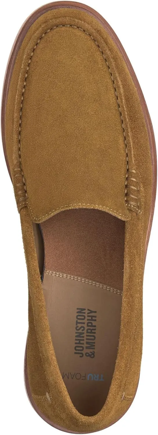 Johnston & Murphy Lyles Venetian Men??s Shoe - Men??s Leather Moccasins, Mens Driving Loafer, Casual Dress Shoes for Men