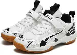Kids Boys Girls Sports Shoes - Lightweight Sports Walking and Badminton Shoes for Indoor and Outdoor Badminton (Little Kid/Big Kids)
