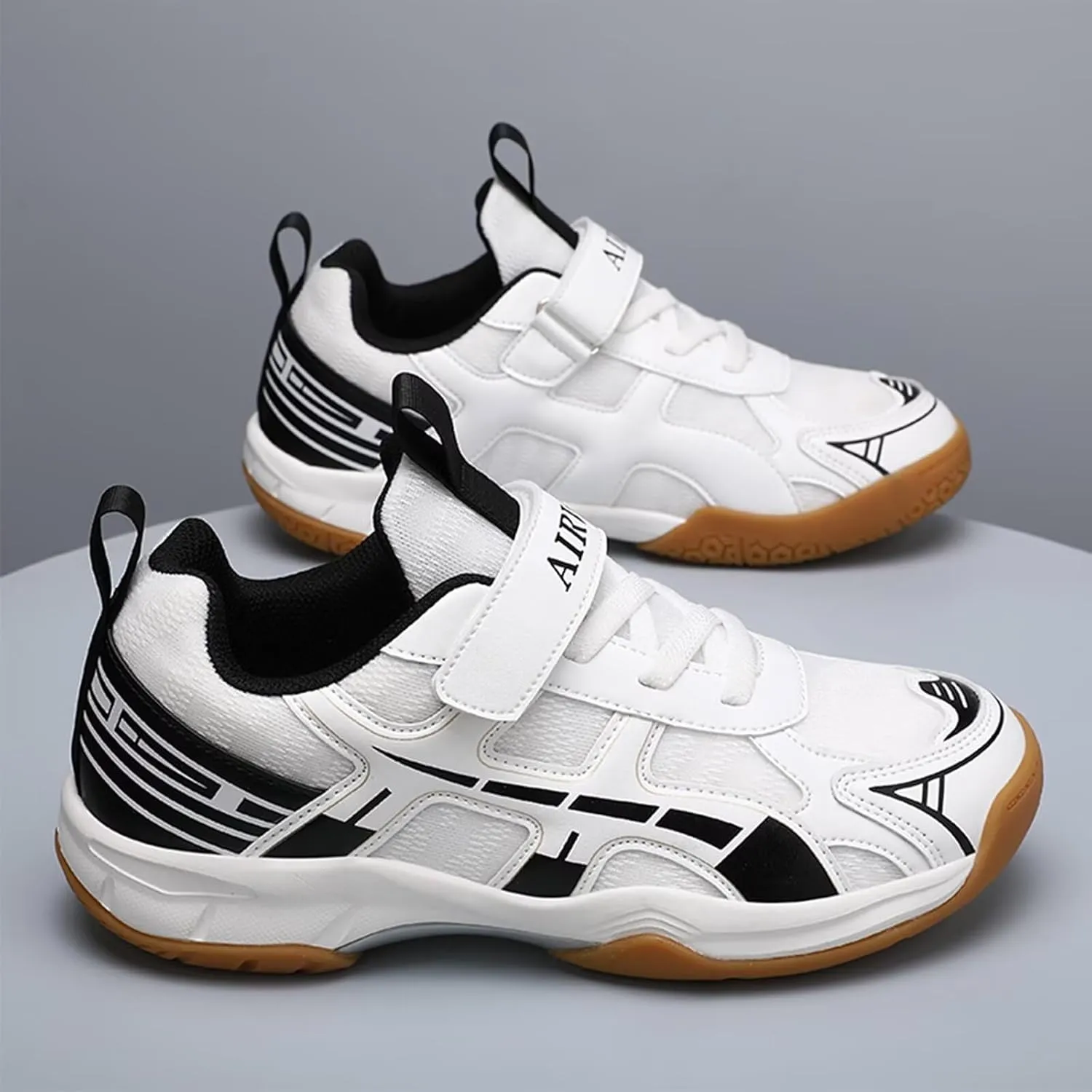 Kids Boys Girls Sports Shoes - Lightweight Sports Walking and Badminton Shoes for Indoor and Outdoor Badminton (Little Kid/Big Kids)