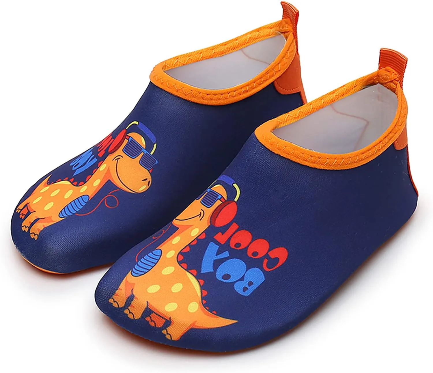 Kids Shoes Size 13 Socks Outdoor Beach Children Swimming Water Cartoon Kids Diving Slip on Boys Shoes Size 4