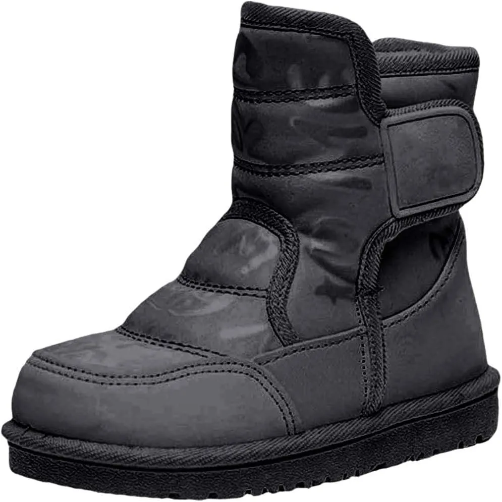 Kids Winter Snow Ankle Boots Fr ining Water Proof Outdoor Slip On Booties Sneakers Warm Shoes for Ski Boot Kids