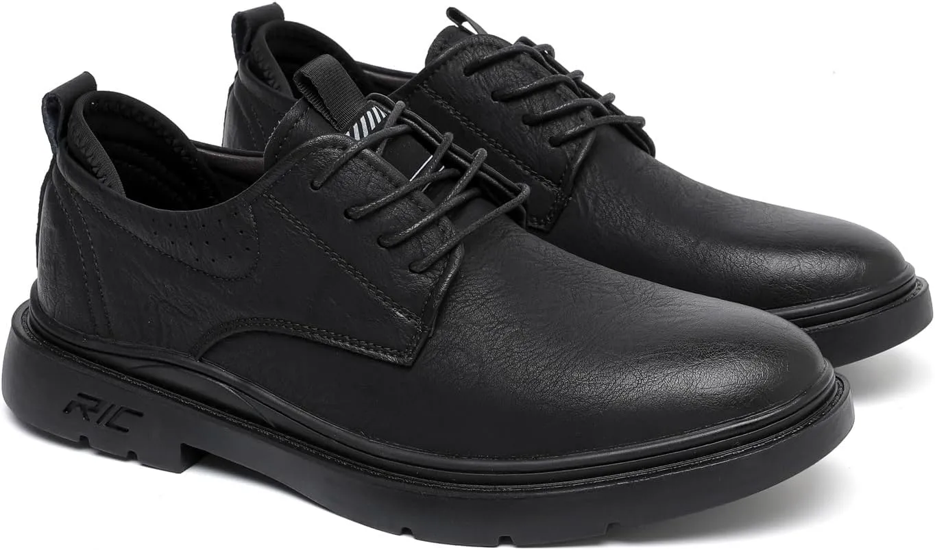 kkdom Mens Dress Shoes Classic Lace up Formal Oxford Business for Men