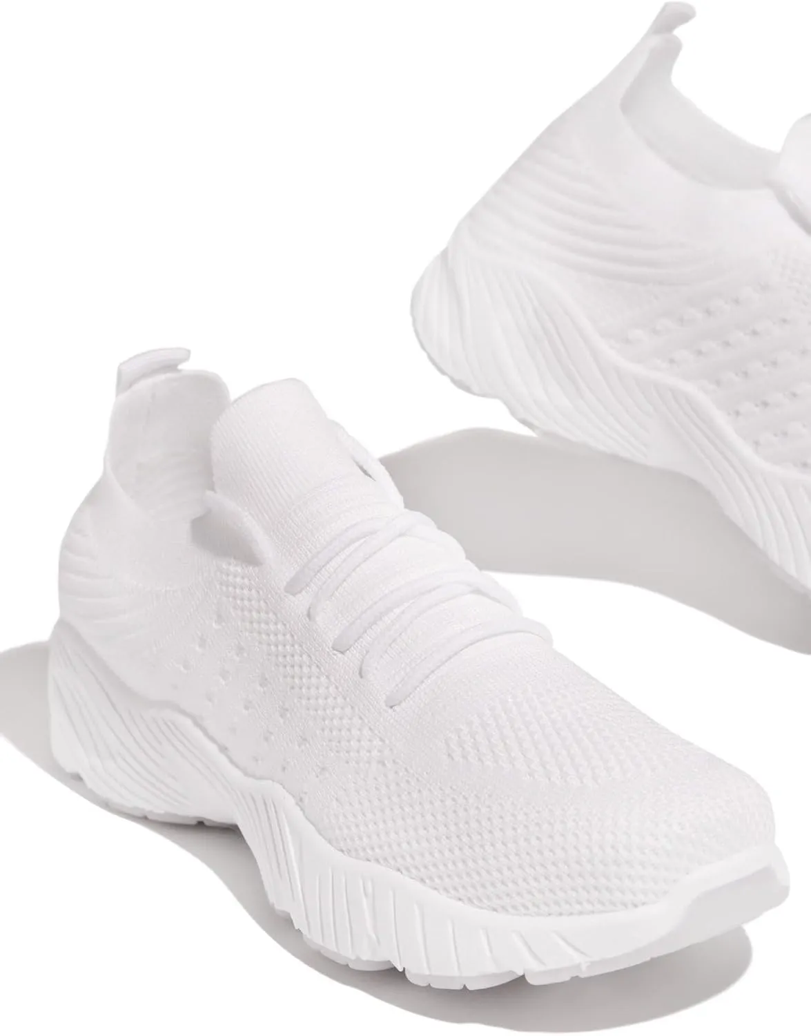 Ladmiple Shoes For Women Sneakers Slip On Walking Shoes Non Slip Running Athletic Workout Tennis Shoes Gym Sneakers