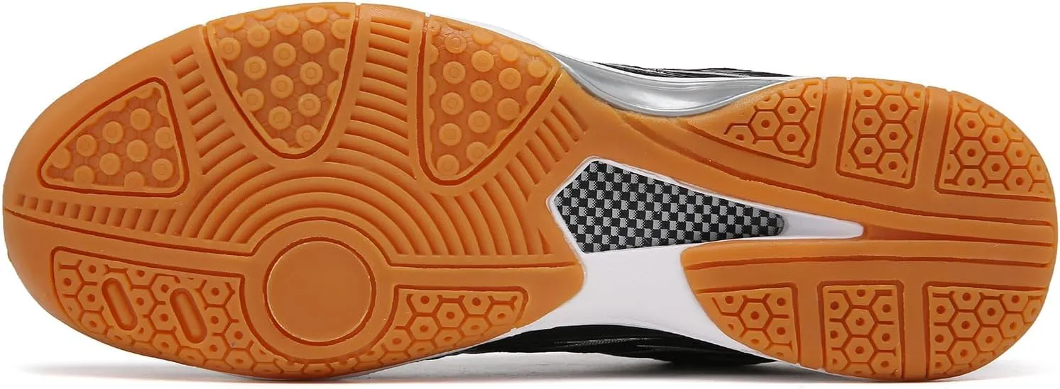 Lightweight Tennis and Pickleball Court Shoes - Versatile Indoor/Outdoor Sneakers for Badminton with Arch Support