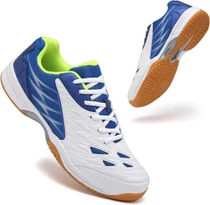 Lightweight Tennis and Pickleball Court Shoes - Versatile Indoor/Outdoor Sneakers for Badminton with Arch Support