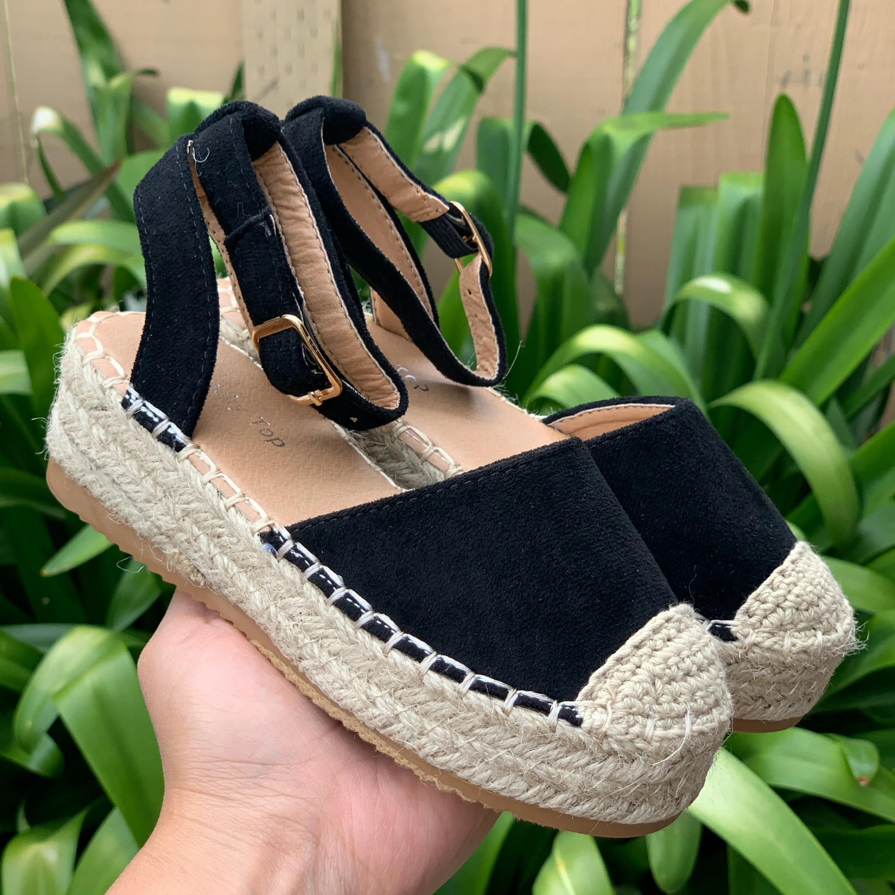 Luna Espadrilles Kids (Black)