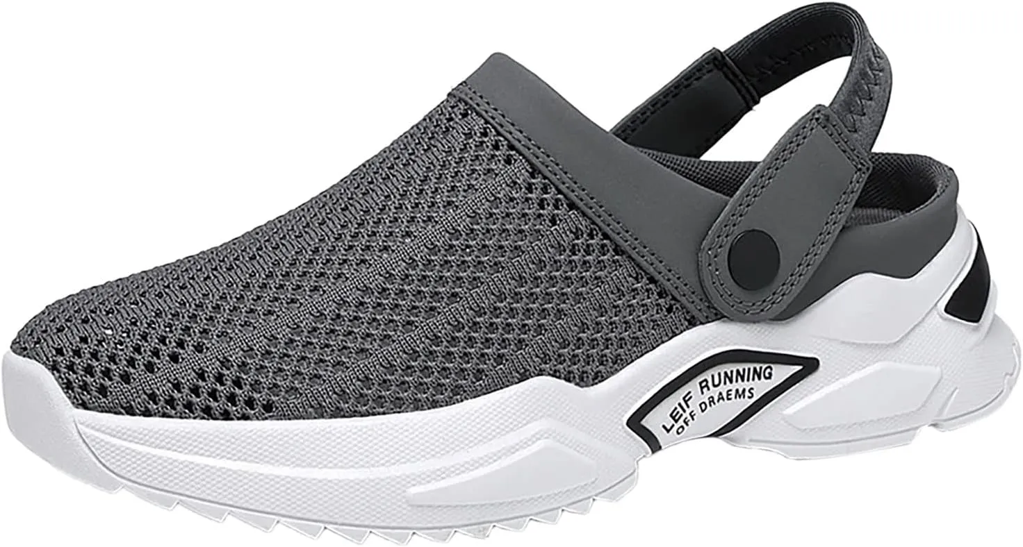 Men Casual Soft Flat Slippers Breathable Lightweight Walking Shoes Fashion Sandals Men Sandals