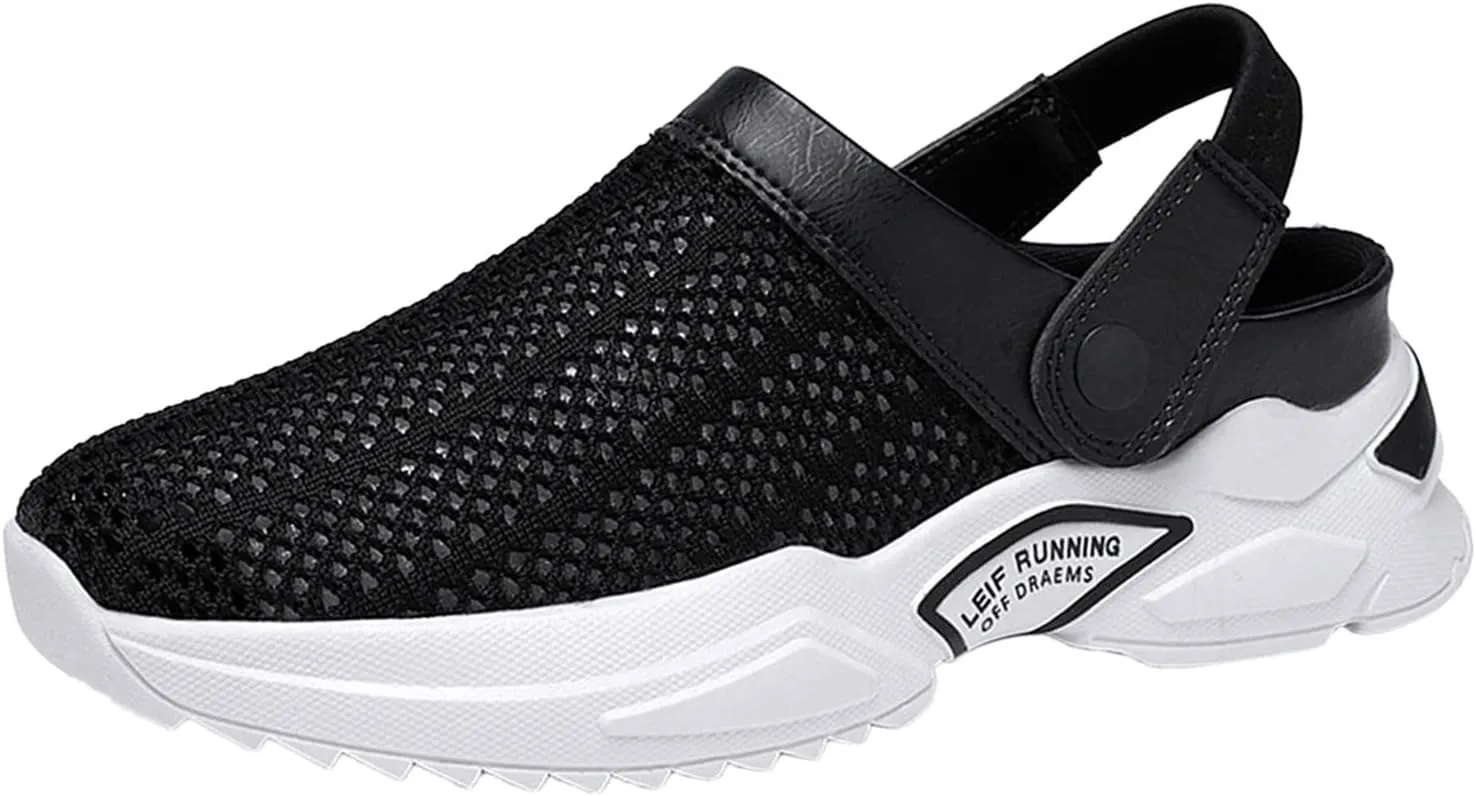 Men Casual Soft Flat Slippers Breathable Lightweight Walking Shoes Fashion Sandals Men Sandals