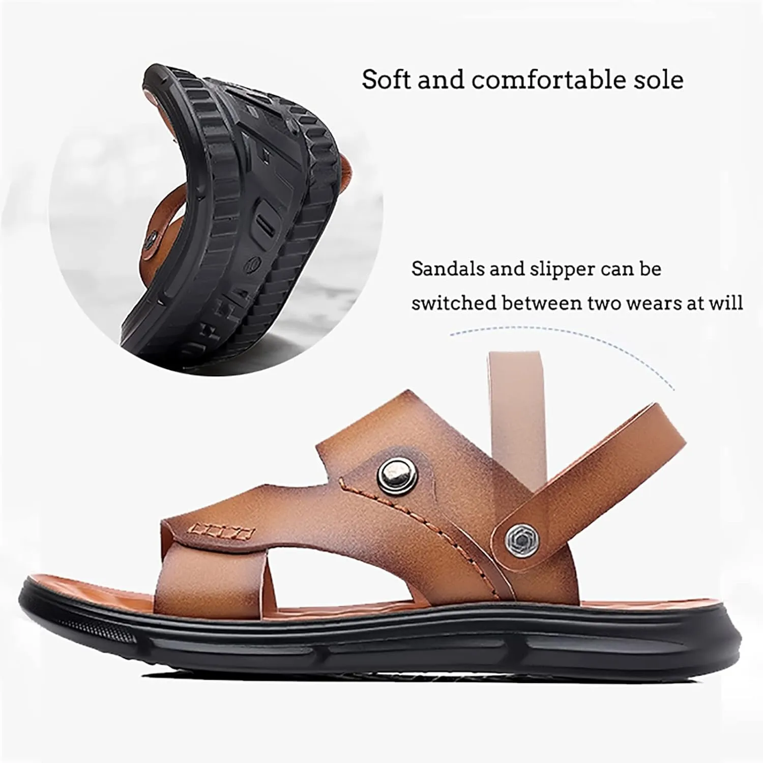 Men Sport Sandals Athletic Summer Beach Slides Shoes Outdoor Hiking Thong Flip Flops Sandals Mens Slippers