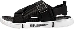 Men Sports Sandals Fashion Solid Color Hollow Out Casual Breathable Slippers Shoes Comfort Sandals