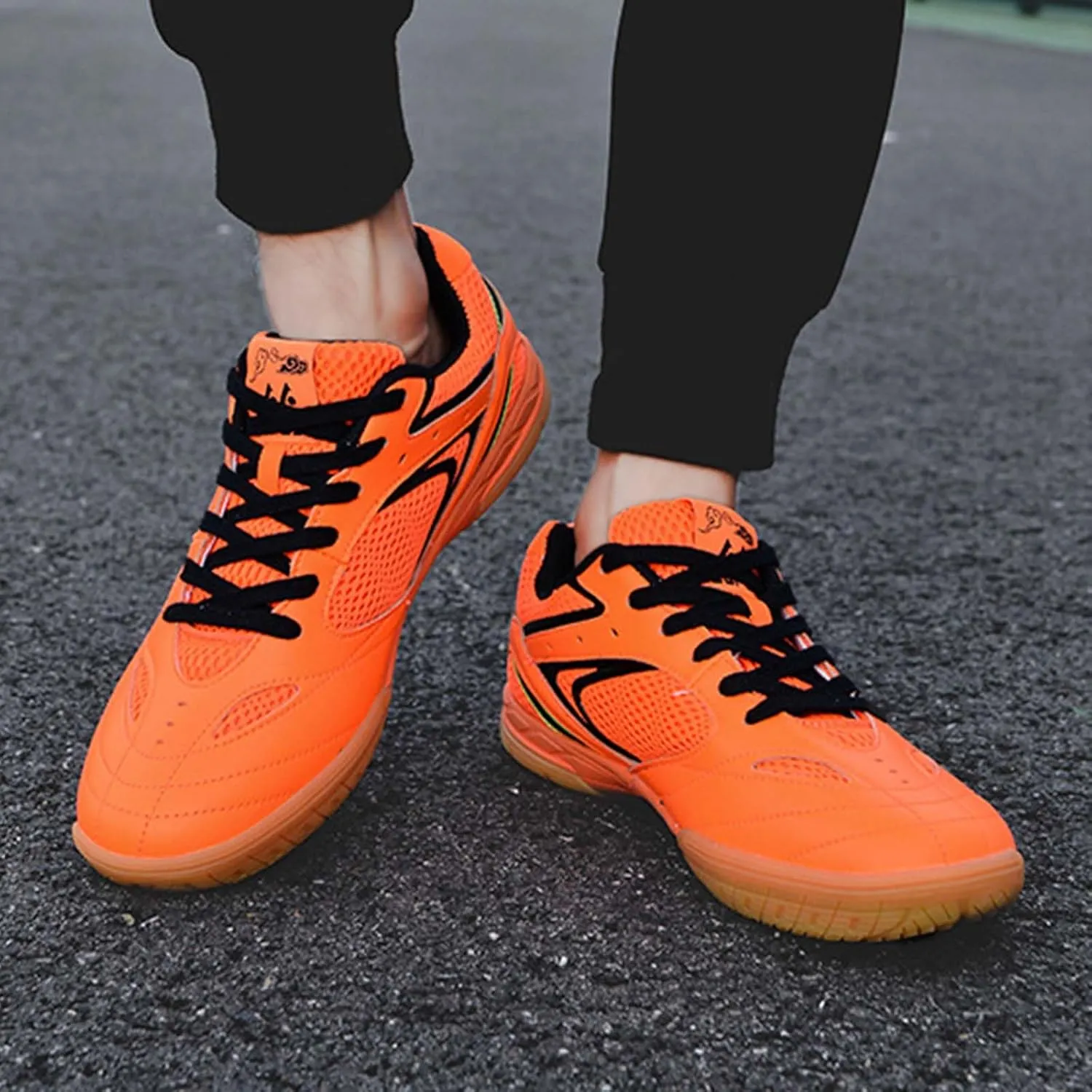 Men Tennis Shoes Lightweight Pickleball Court Trainer Indoor Outdoor Badminton Sneakers for Basketball Squash Volleyball