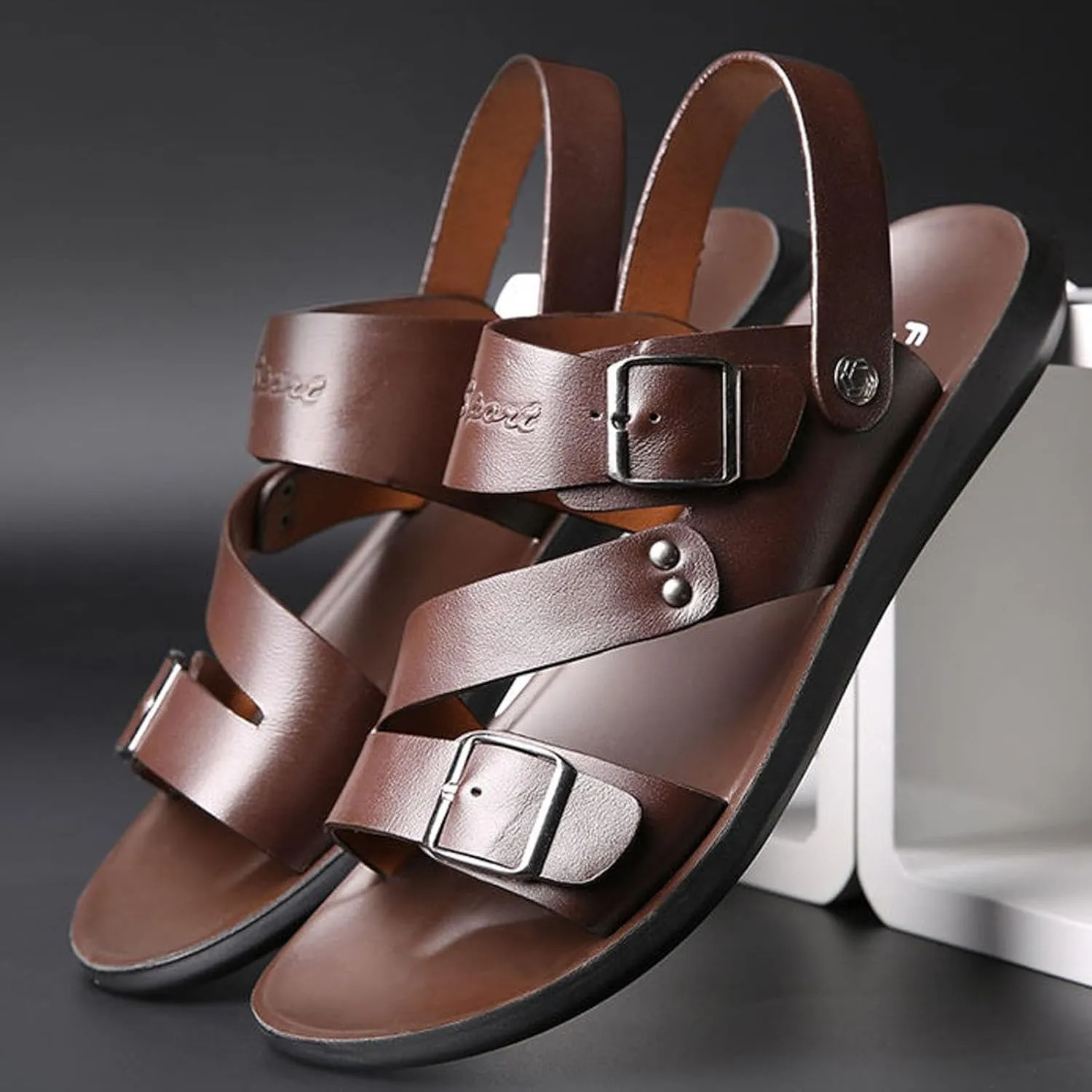 Mens Athletic Sandals Mens Beach Sandals Men Summer Shoes Summer Comfortable Breathable Outdoor Sandal