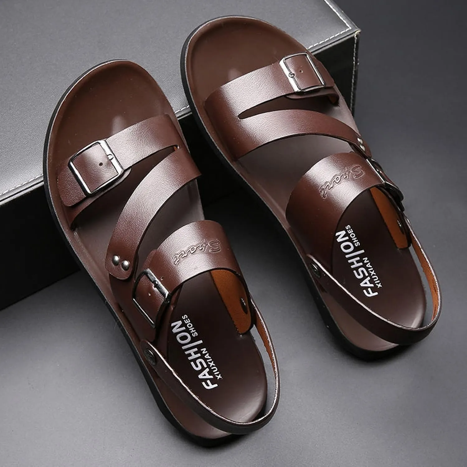 Mens Athletic Sandals Mens Beach Sandals Men Summer Shoes Summer Comfortable Breathable Outdoor Sandal