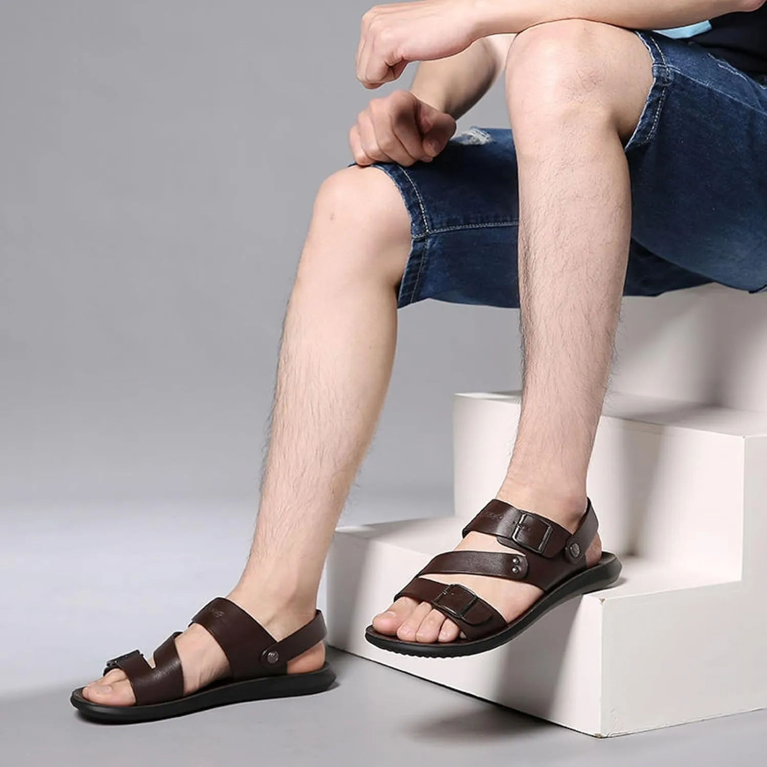 Mens Athletic Sandals Mens Beach Sandals Men Summer Shoes Summer Comfortable Breathable Outdoor Sandal