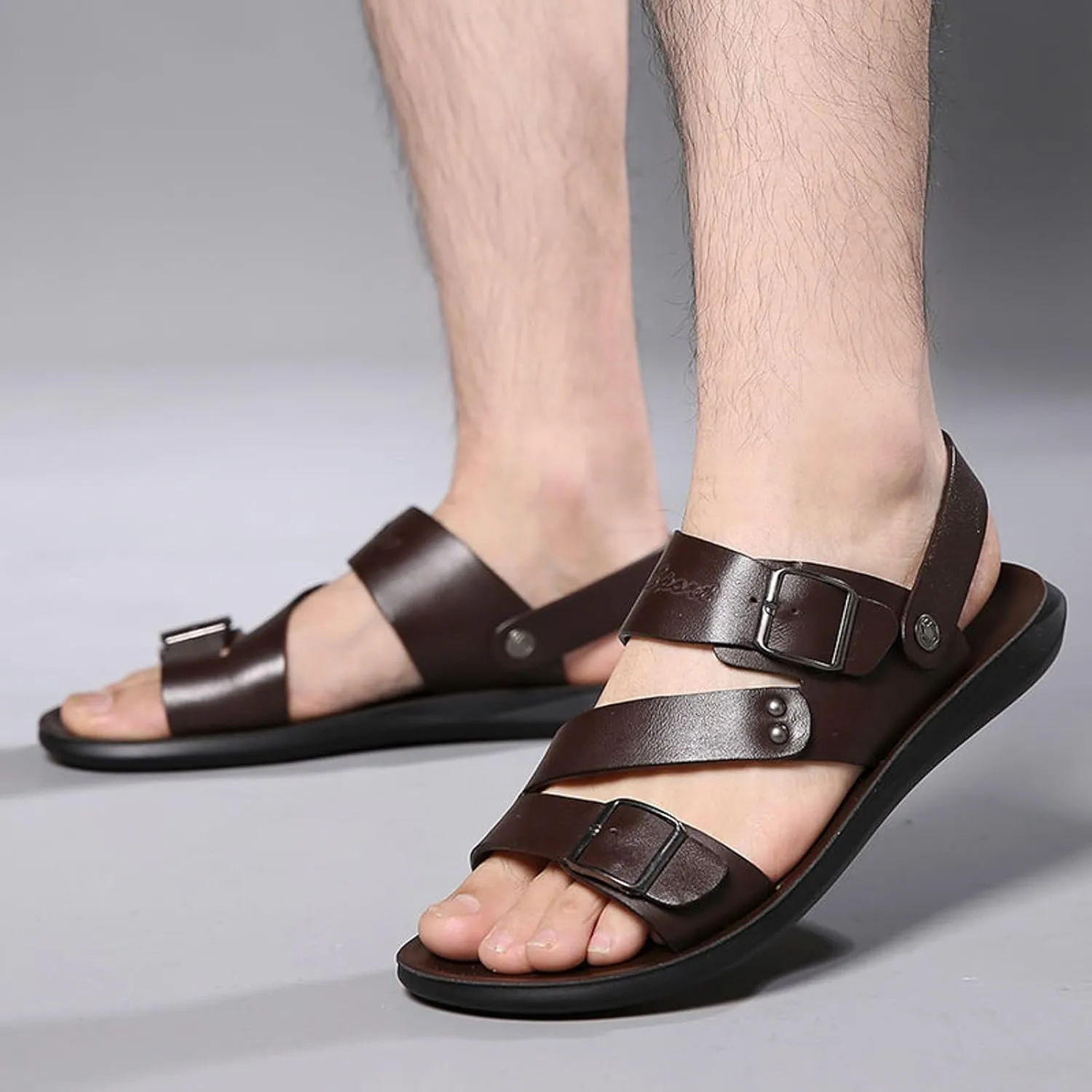 Mens Athletic Sandals Mens Beach Sandals Men Summer Shoes Summer Comfortable Breathable Outdoor Sandal