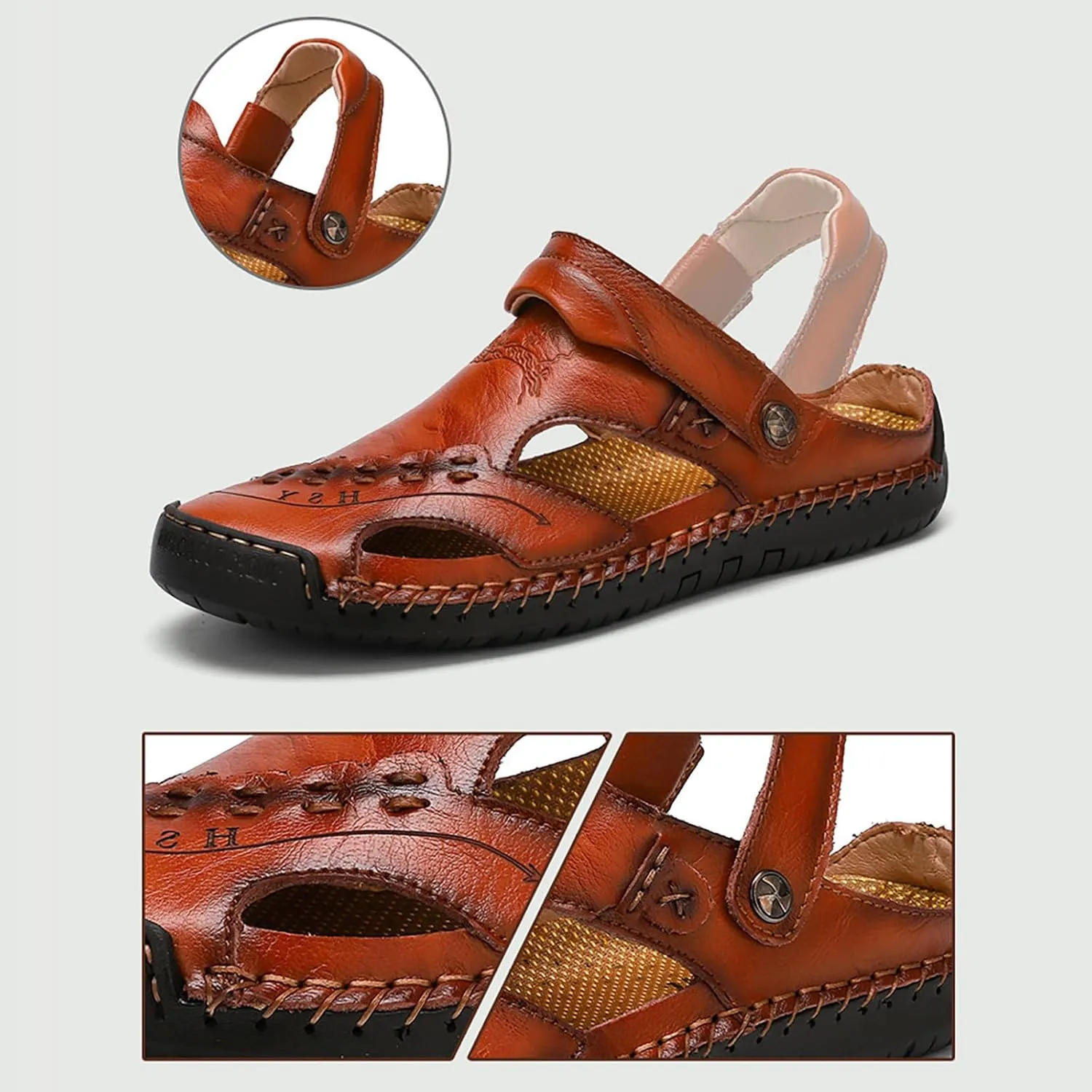 Mens Athletic Sandals Mens Sandals Men Summer Shoes Summer Comfortable Breathable Outdoor Sandal