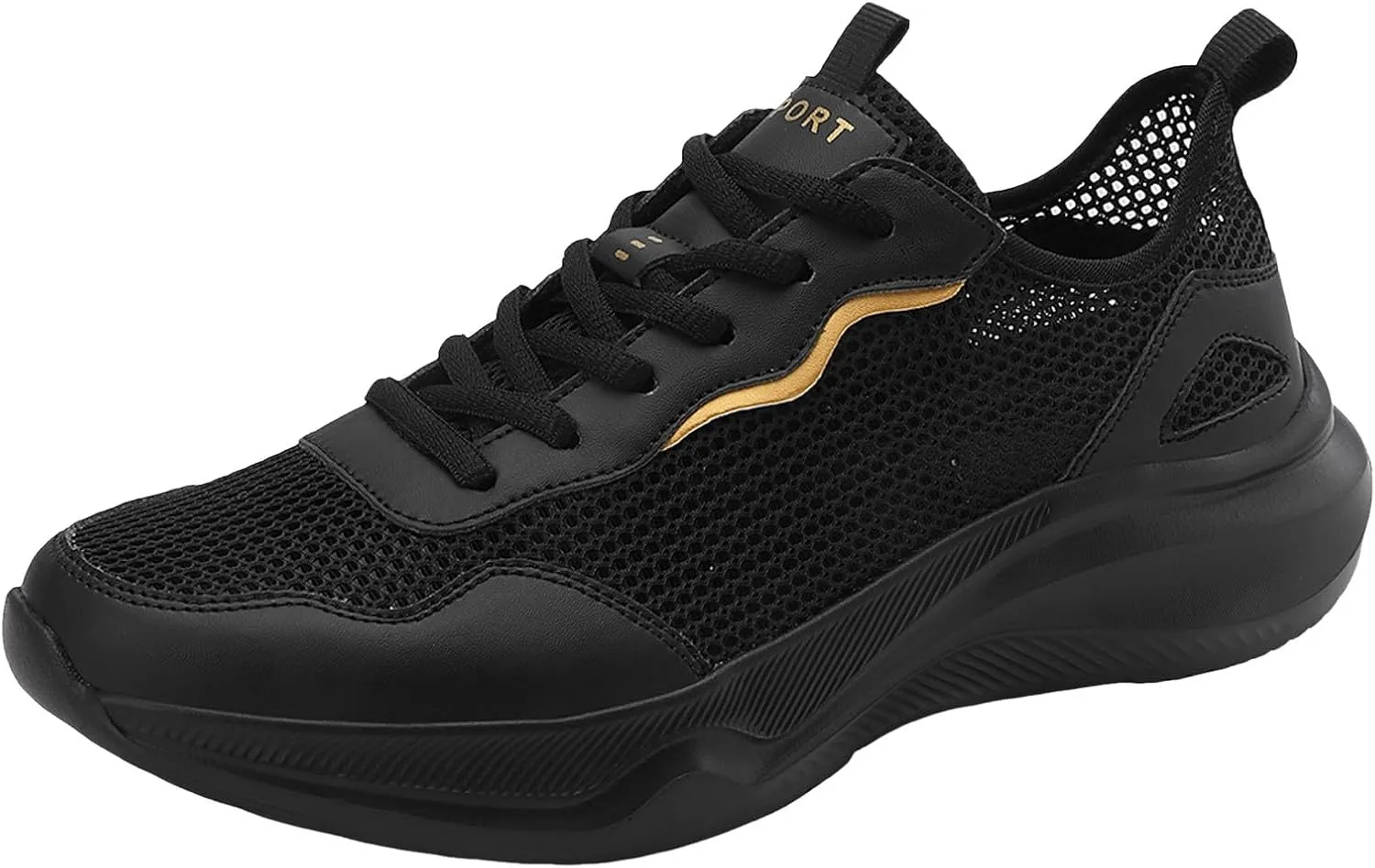 Mens Everyday Sneakers Men Sports Shoes Fashionable New Pattern Mesh Breathable Comfortable Lightweight Outdoor Casual