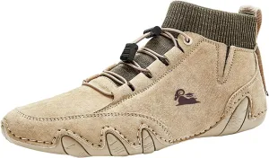 Mens High Top Elastic Band Sport Shoes Fashion Casual Mens Plus Size Casual Canvas Shoes Fashion Sneaker