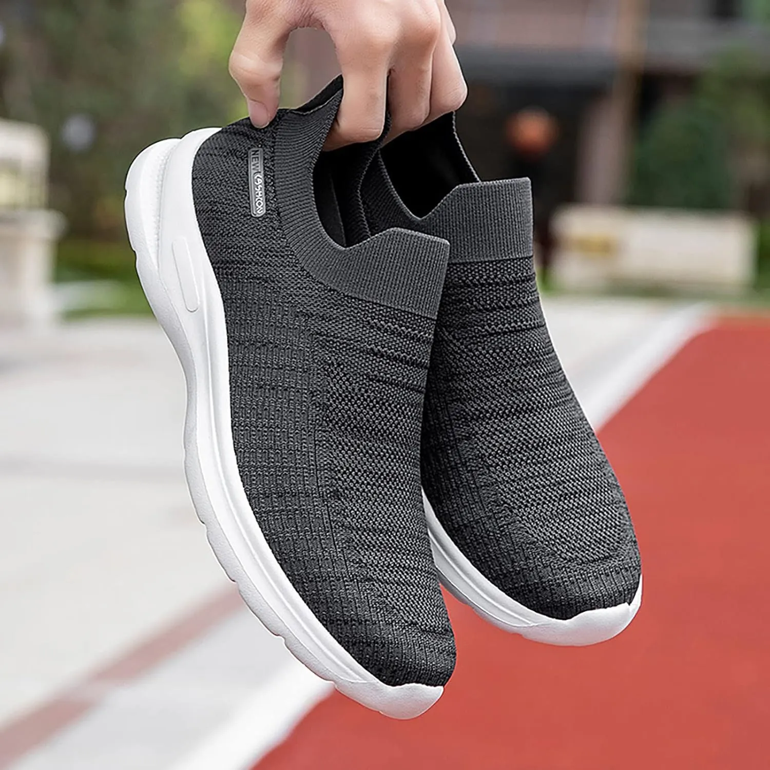 Mens Slip on Shoes Mens Tennis Shoes Shoe for Men Slip on Shoe for Men Comfortable Athletic Gym Sneaker