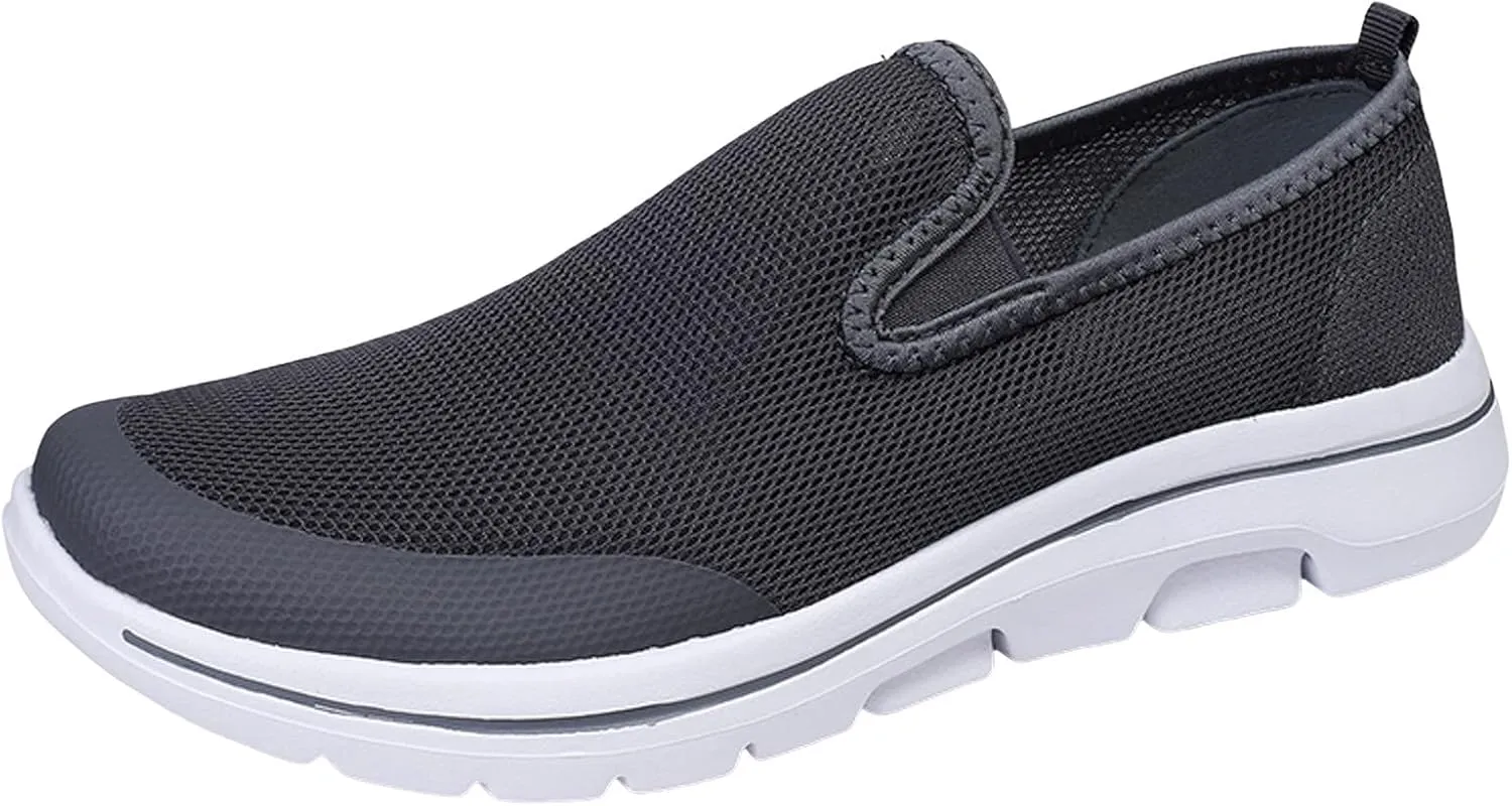 Mens Slip on Shoes Mens Walking Shoes Slip on Shoe for Men Walking Shoe for Men Comfortable Mesh Sneaker