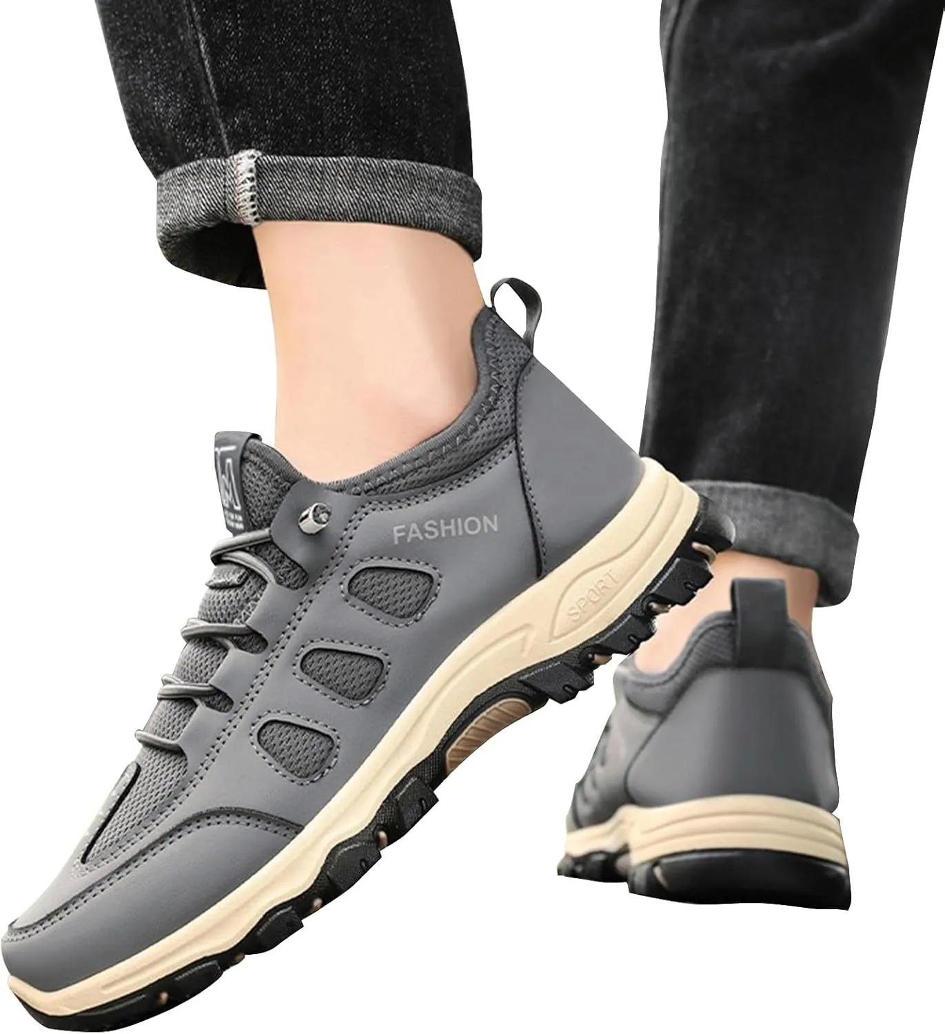 Mens Walking Shoes Men's Shoes Tennis Shoe for Men Slip on Shoe for Men Comfortable Mesh Sneaker