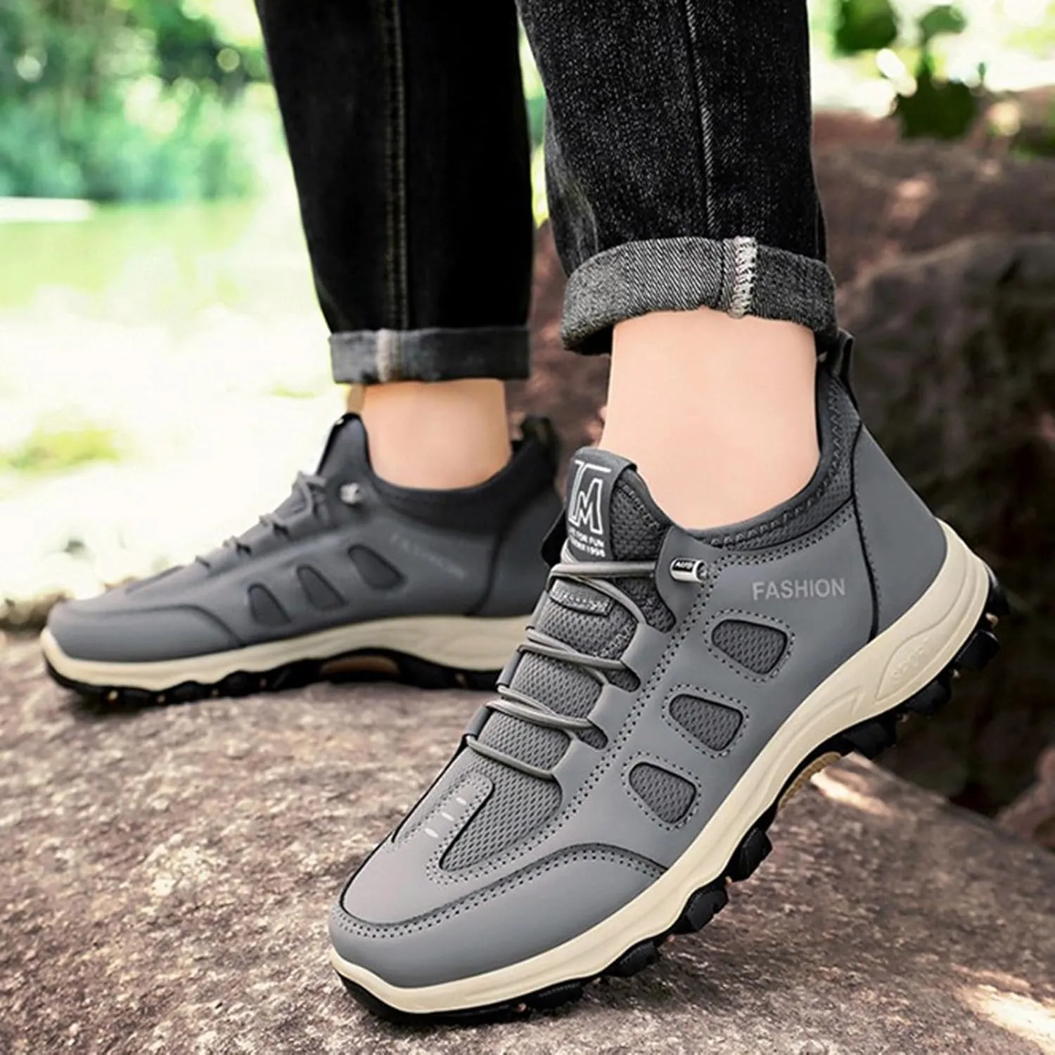 Mens Walking Shoes Men's Shoes Tennis Shoe for Men Slip on Shoe for Men Comfortable Mesh Sneaker