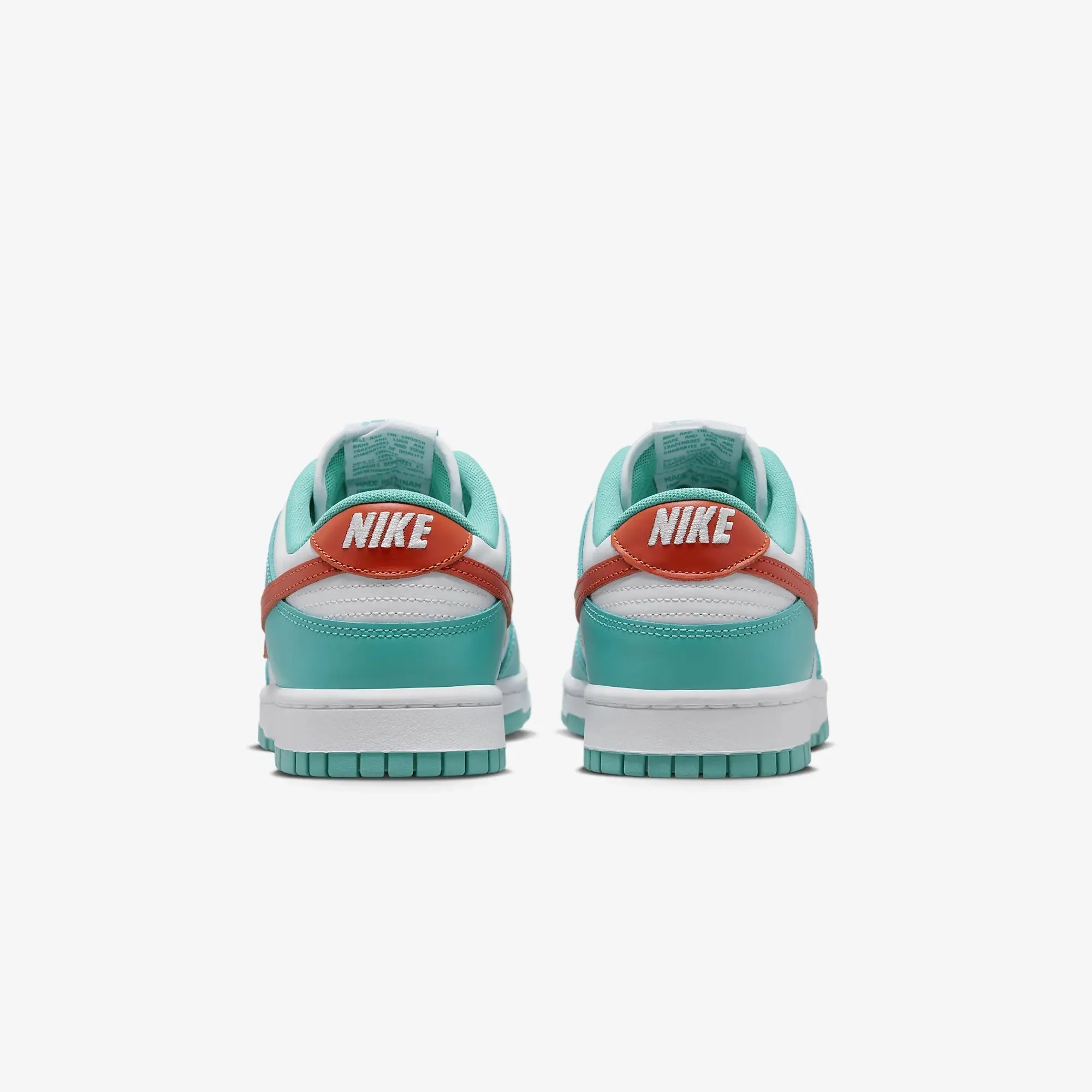 Nike | DUNK LOW RETRO  { WHITE/COSMIC CLAY-DUSTY CACTUS