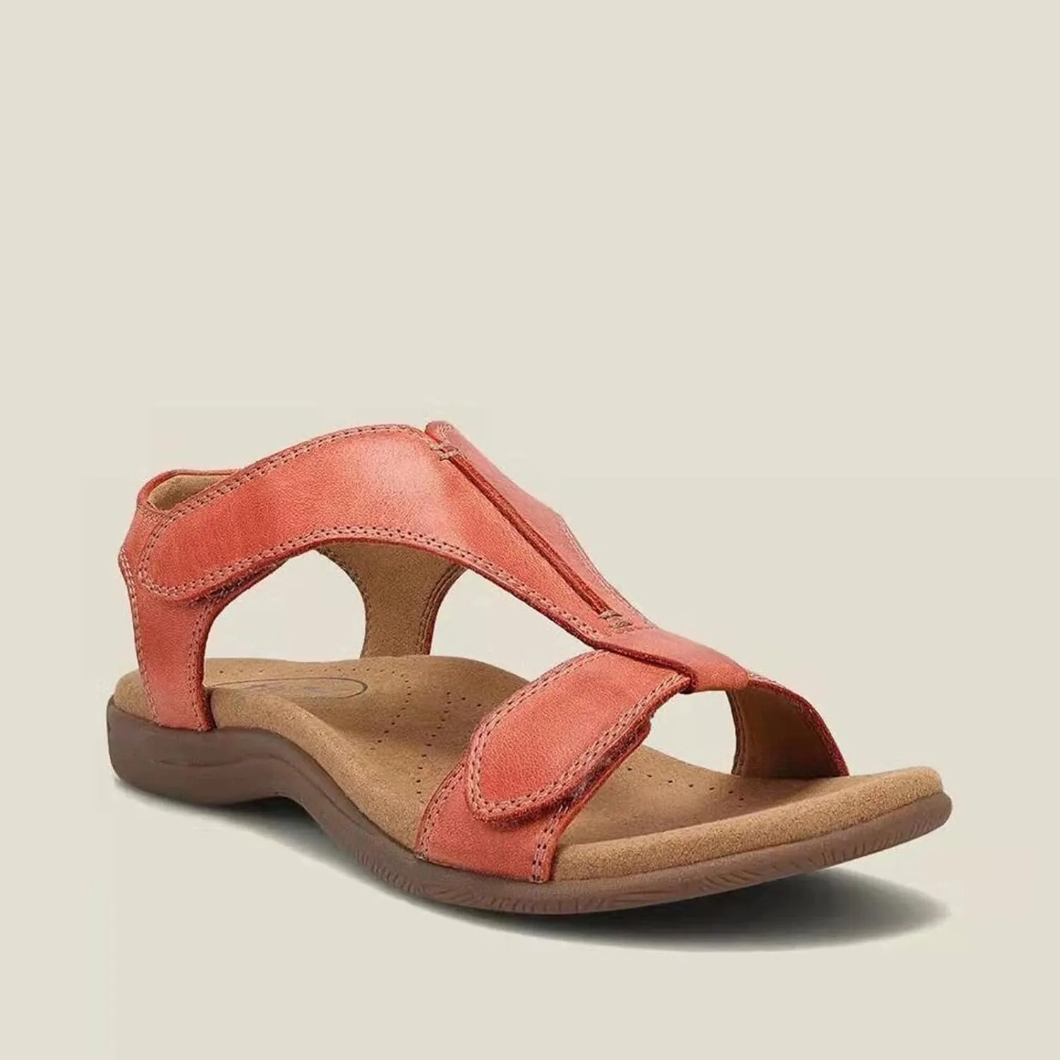 Open Toe Sandals for Women Arch Support Adjustable Straps Sandal Summer Beach Vacation Comfortable Walking Sandals