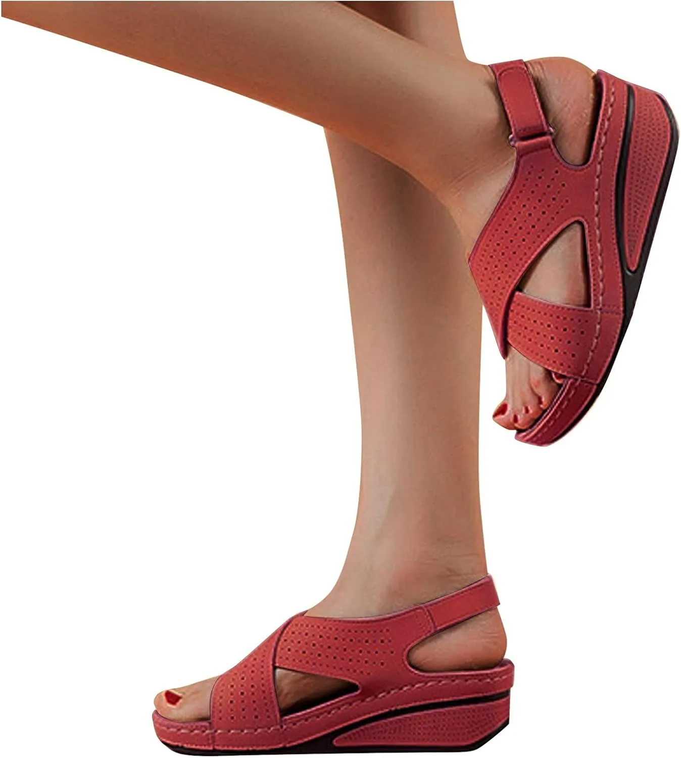 Orthopedic Dress Shoes for Women Medium Width Arch Support Sandals for Women Walking Cute Orthopedic Sandals for Women Casual Summer Sandals Yellow Orthopedic Flip Flops Womens Strappy Sandals Heels