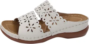 Orthopedic Sandals For Women Arch Support Walking Sandals Comfortable Platform Sandals Summer Orthotic Walking Slides