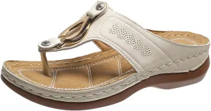 Orthopedic Sandals for Women Summer Comfortable Sandals Arch Support Wedge Sandals 2025 Flip Flops Sandals
