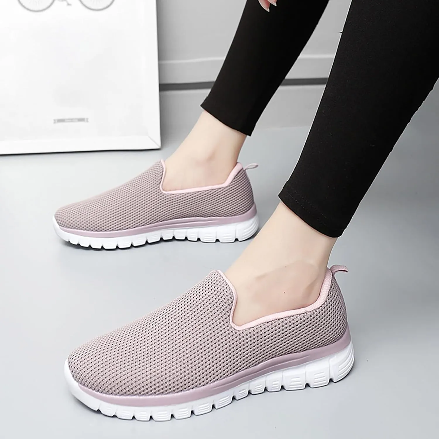 Orthopedic Shoes for Women Wide Width Slip On Zapatos para Mujer Comodos Y Elegantes Black Sneakers for Women Platform High Top Sneakers for Women Fashion Zapatos De Ejercicios para Mujer Gym
