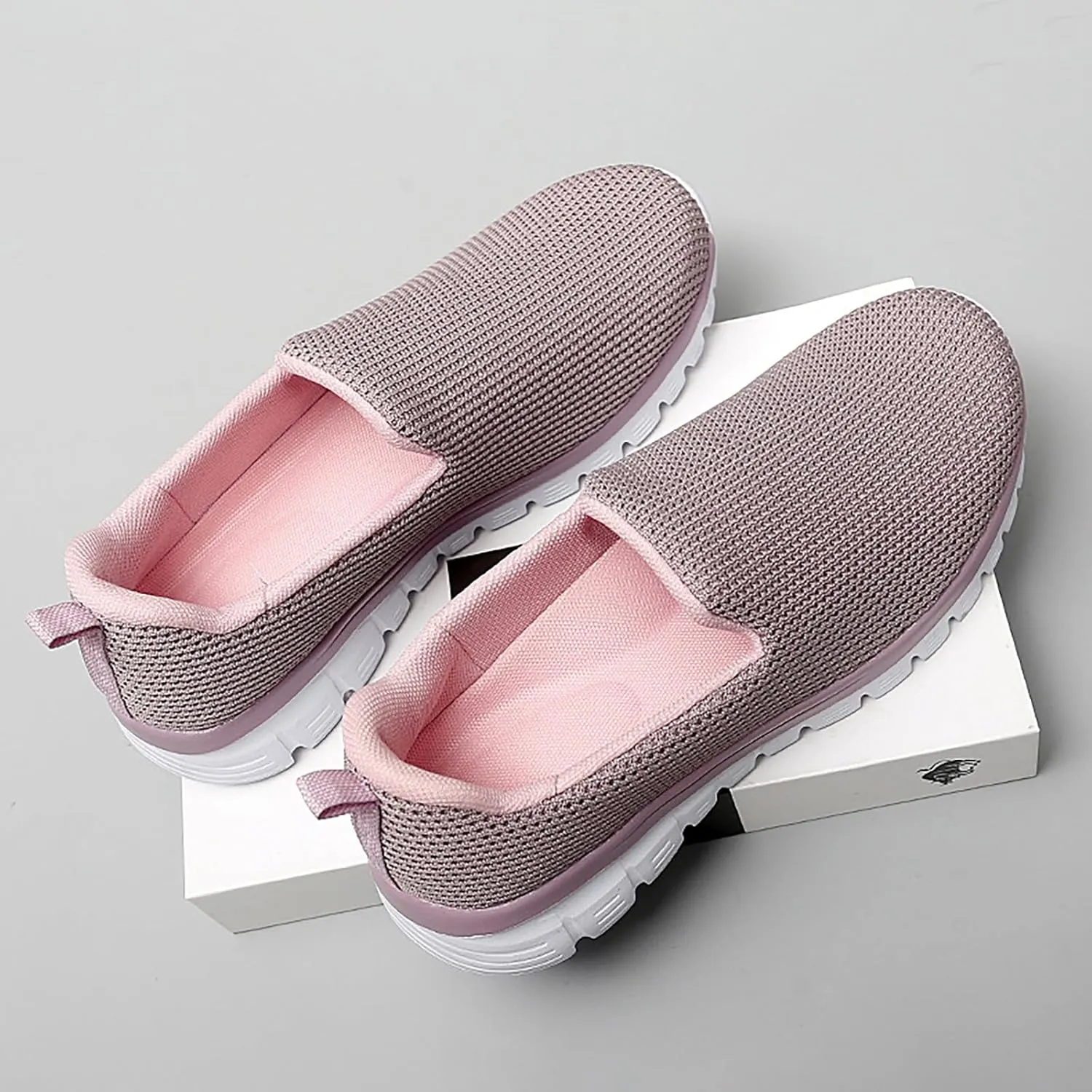 Orthopedic Shoes for Women Wide Width Slip On Zapatos para Mujer Comodos Y Elegantes Black Sneakers for Women Platform High Top Sneakers for Women Fashion Zapatos De Ejercicios para Mujer Gym
