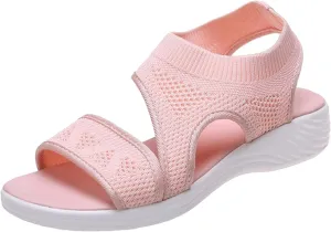 Orthopedic Sport Sandals for Women Breathable Comfortable Plantar Fasciitis Sport Athletic Summer Diabetic Sandals
