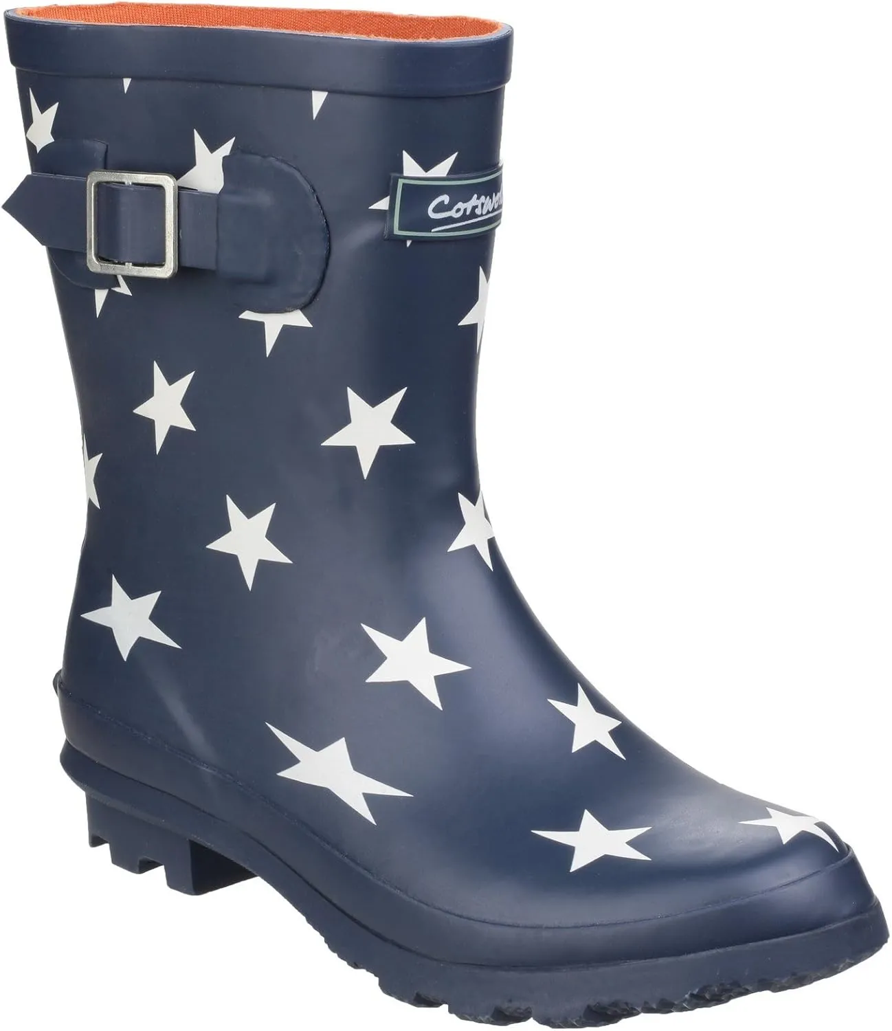 Patterned Wellingtons Badminton Waterproof Boot In Star UK
