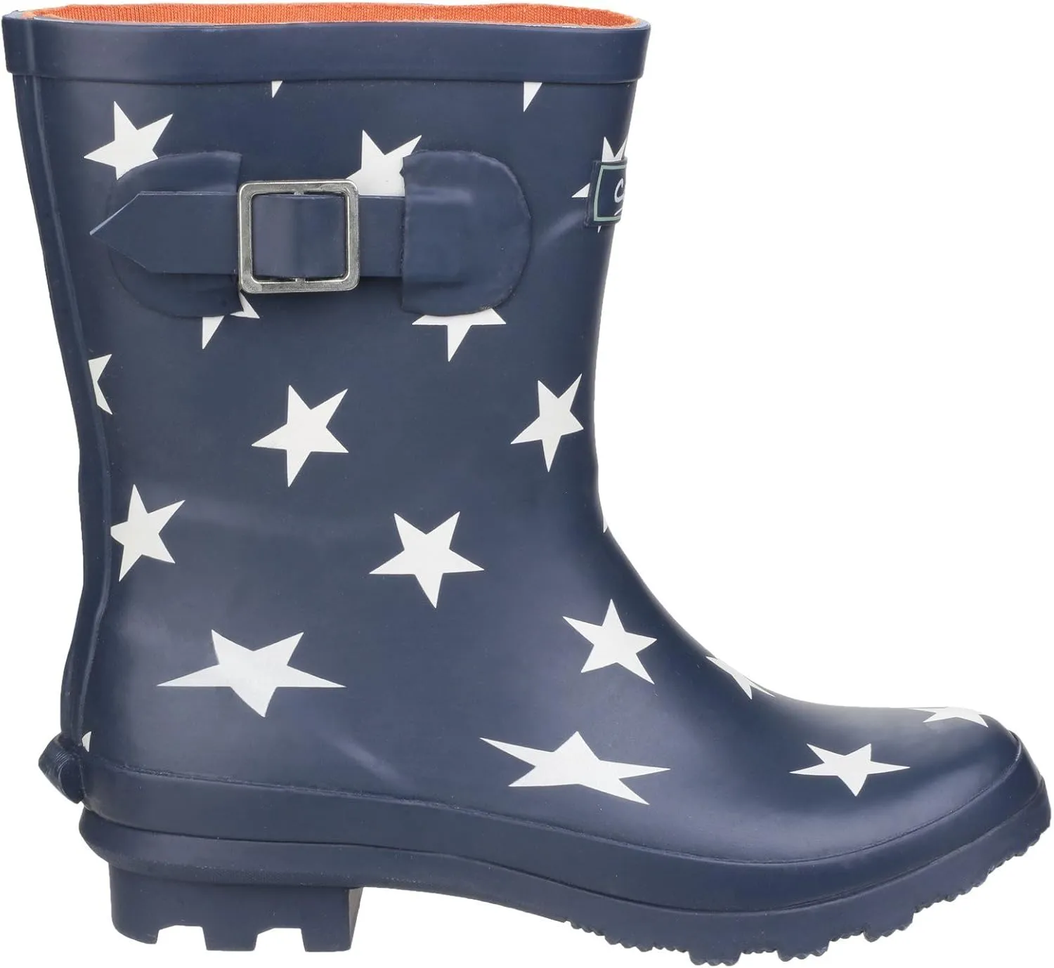 Patterned Wellingtons Badminton Waterproof Boot In Star UK