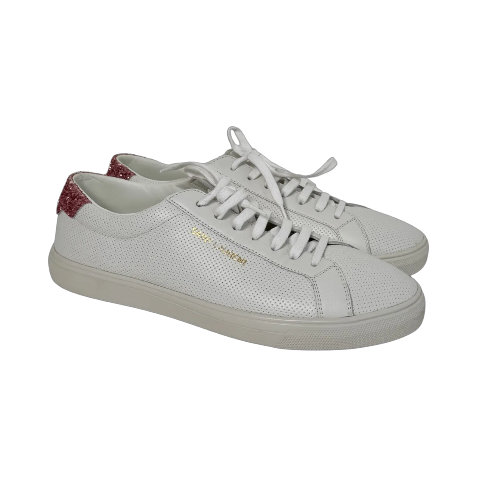 Saint Laurent Andy Low Top Sneakers (Size 40.5)
