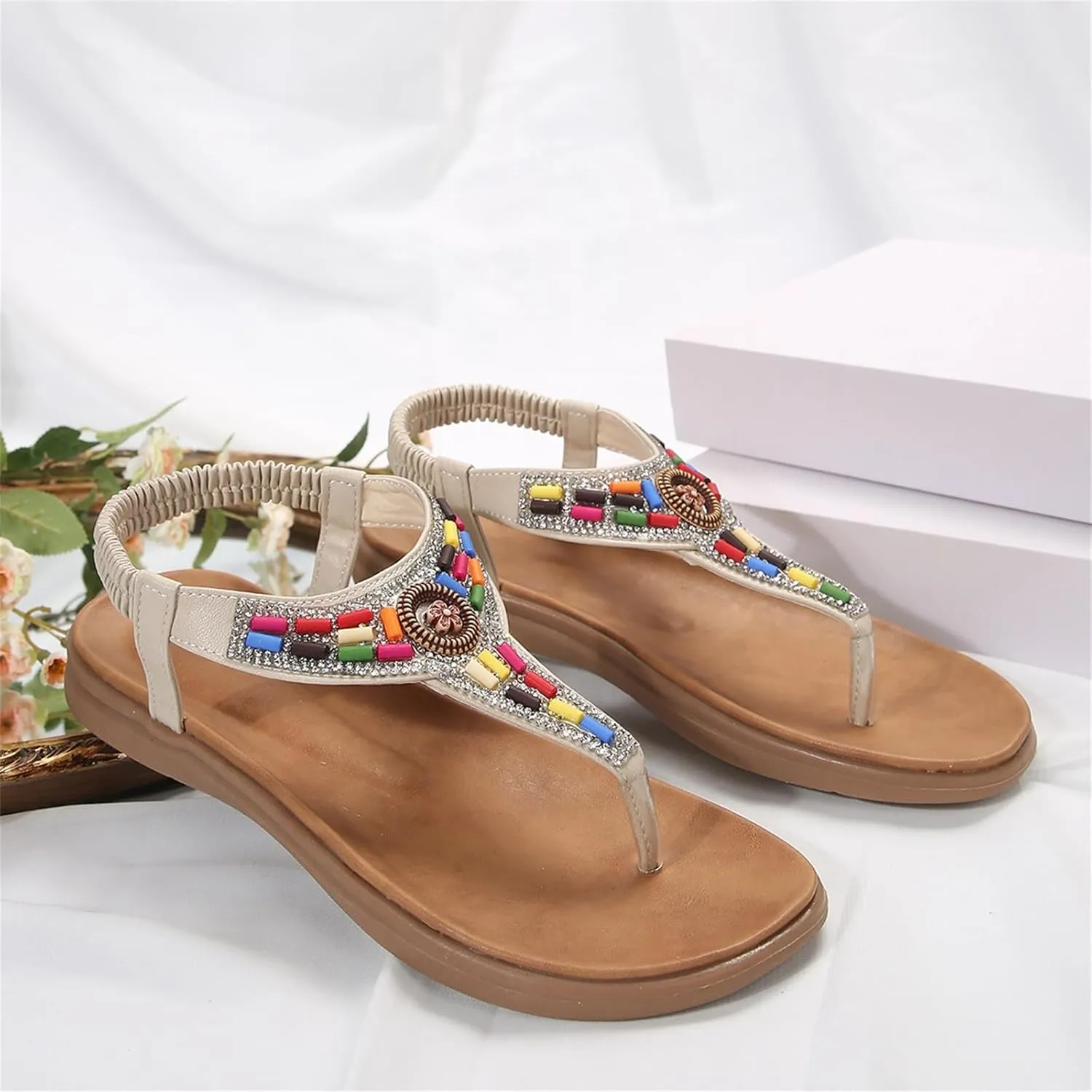 Sandal for Women Flat Sandals Casual Ankle Strap Sandals Open Toe Slide Sandals Orthopedic Sandals For Women