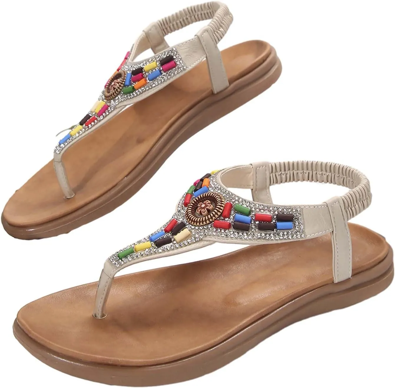 Sandal for Women Flat Sandals Casual Ankle Strap Sandals Open Toe Slide Sandals Orthopedic Sandals For Women