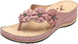 Sandals For Women Wedge Shoes Orthopedic Sandals Womens Casual Walking Platform Wedge Sandals Arch Support Sandal