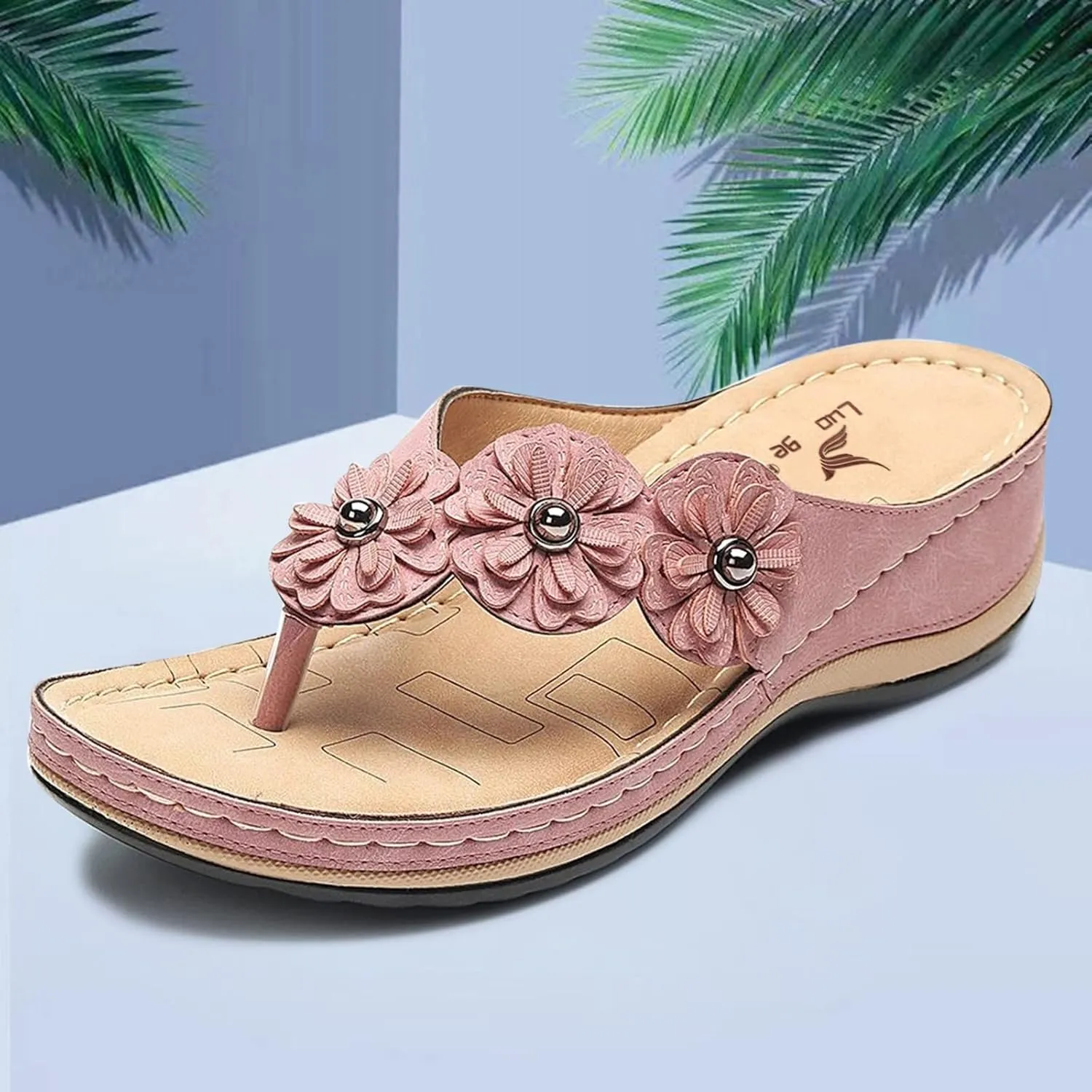 Sandals For Women Wedge Shoes Orthopedic Sandals Womens Casual Walking Platform Wedge Sandals Arch Support Sandal
