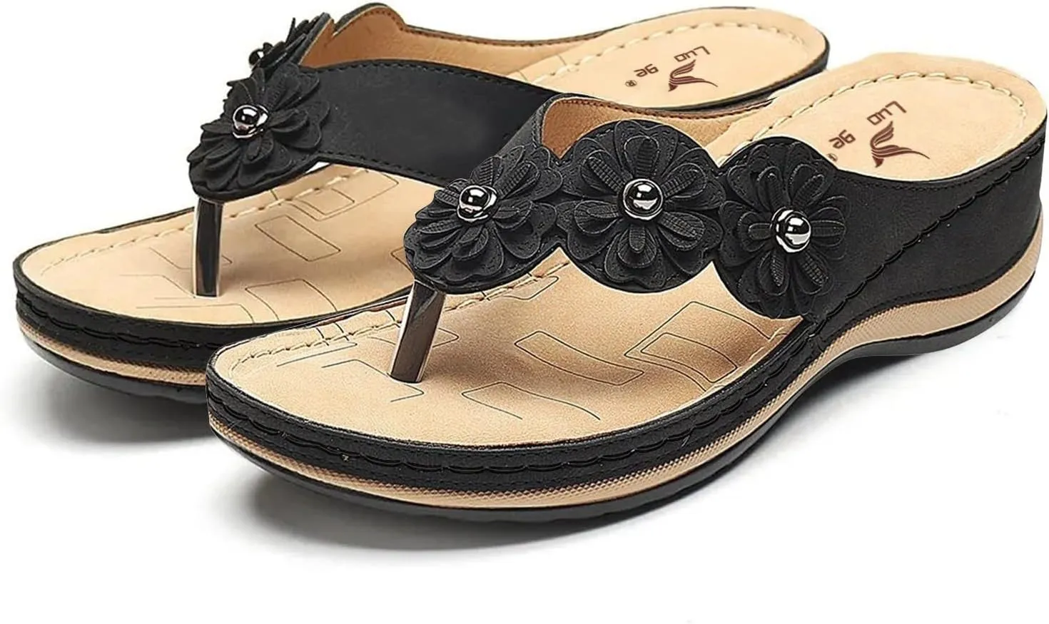Sandals For Women Wedge Shoes Orthopedic Sandals Womens Casual Walking Platform Wedge Sandals Arch Support Sandal