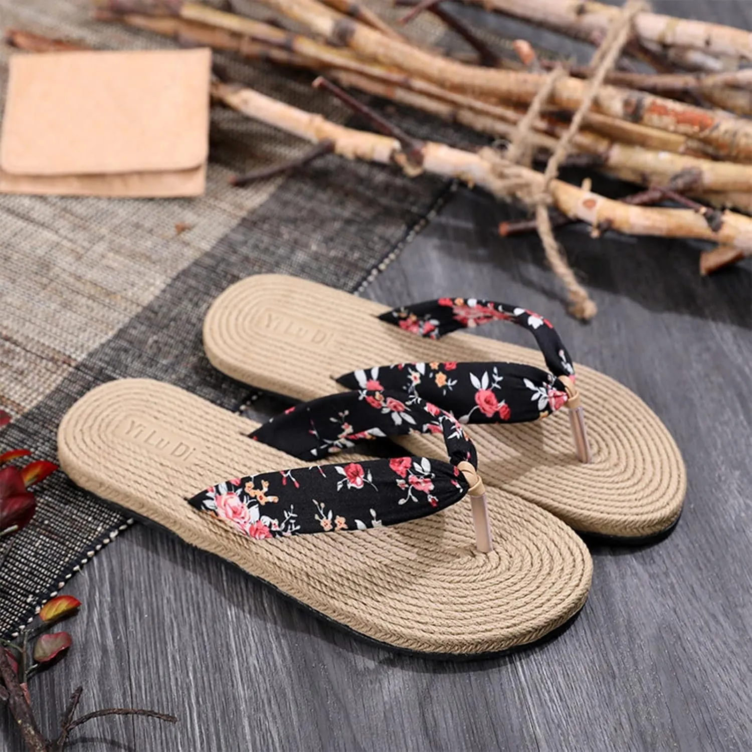 Sandals Slip On Indoor Outdoor Summer Slippers And Casual Women's Sandals Spring Flat Fashion Beach Flops Flip Women's