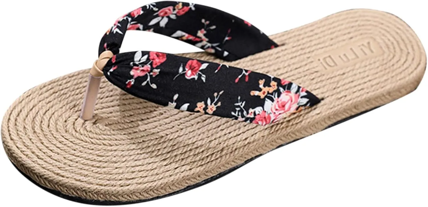 Sandals Slip On Indoor Outdoor Summer Slippers And Casual Women's Sandals Spring Flat Fashion Beach Flops Flip Women's