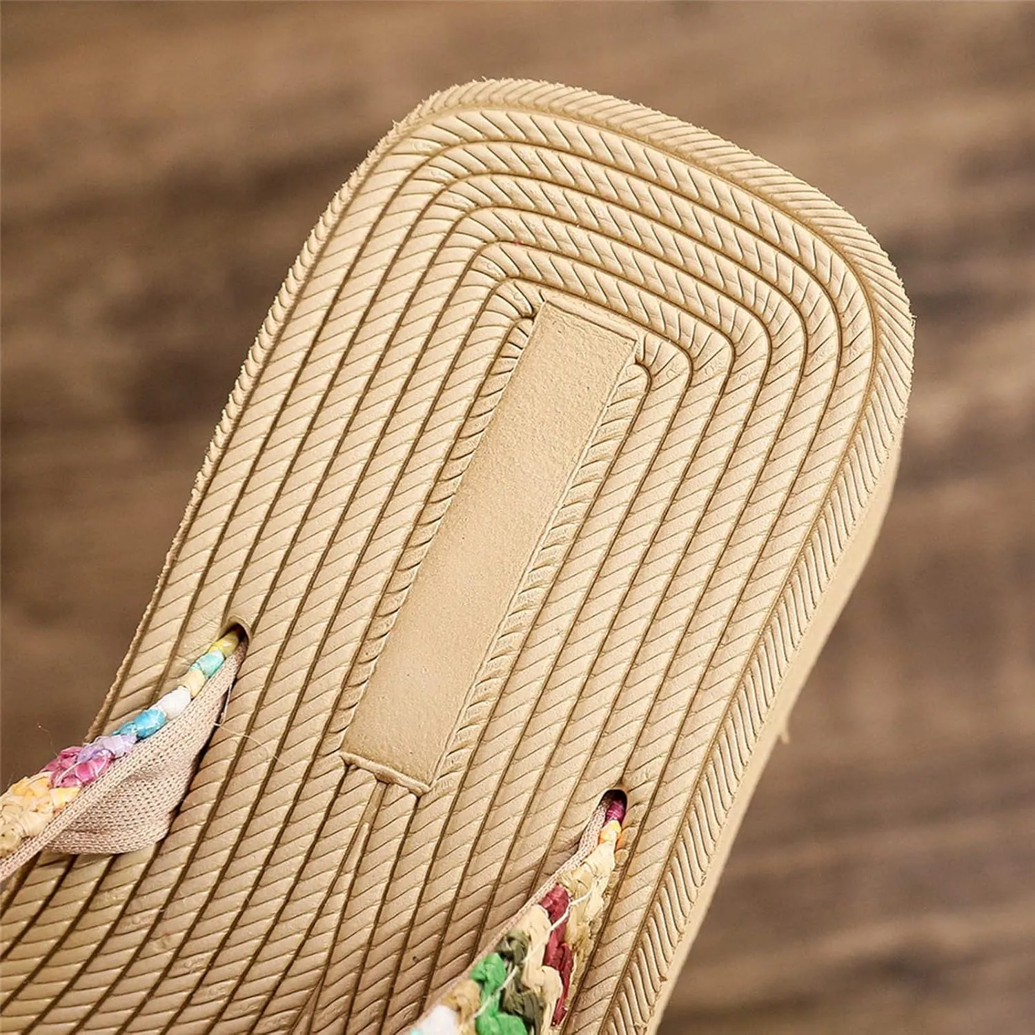 Sandals Slip On Indoor Outdoor Women Flip Flop Summer Wedge Filp Flop Sandals Beach Fashion Comfortable Simple