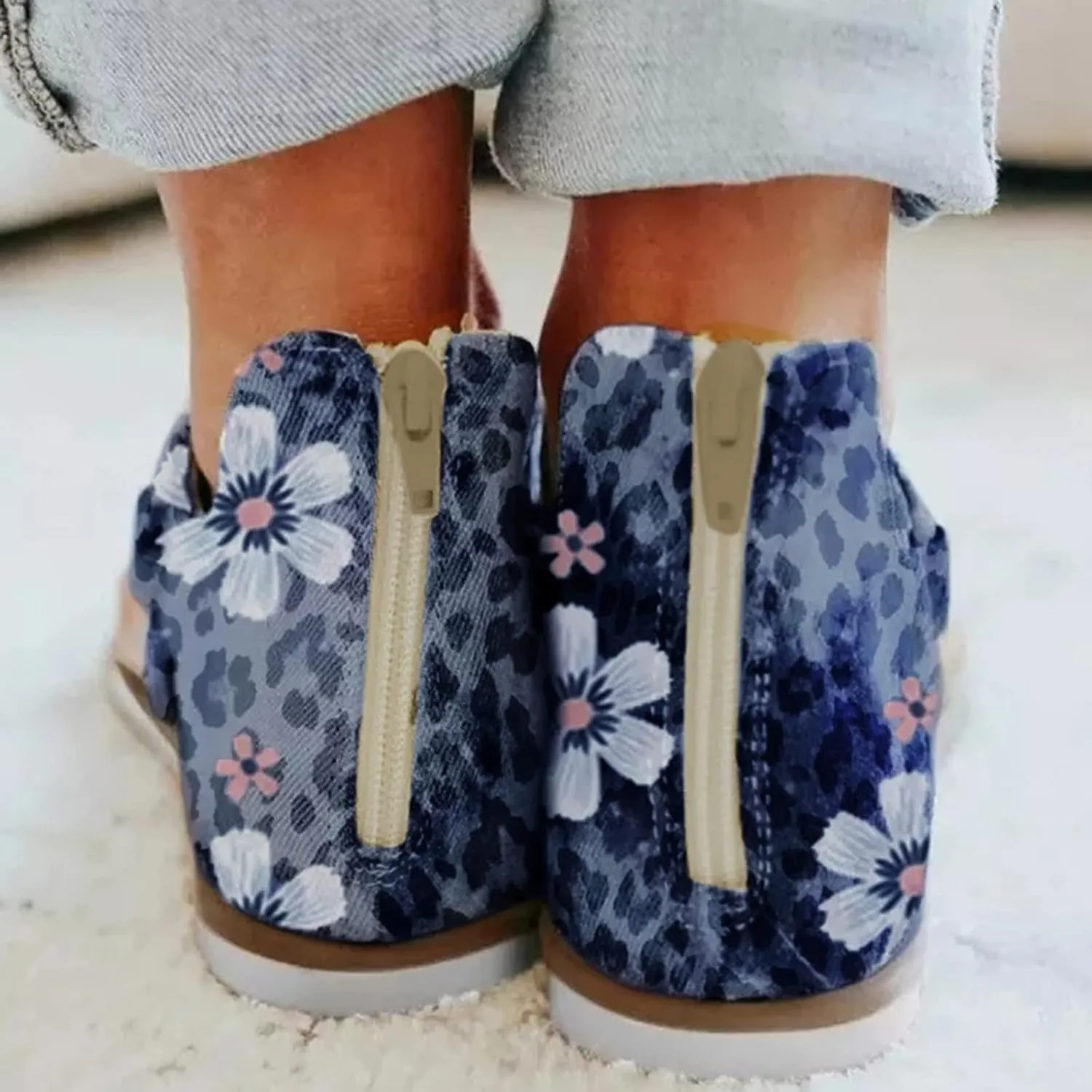 Sandals Women Retro Flip Flops Casual Orthopedic Sandals for Women Fashion Slides Womens Sandals Comfortable
