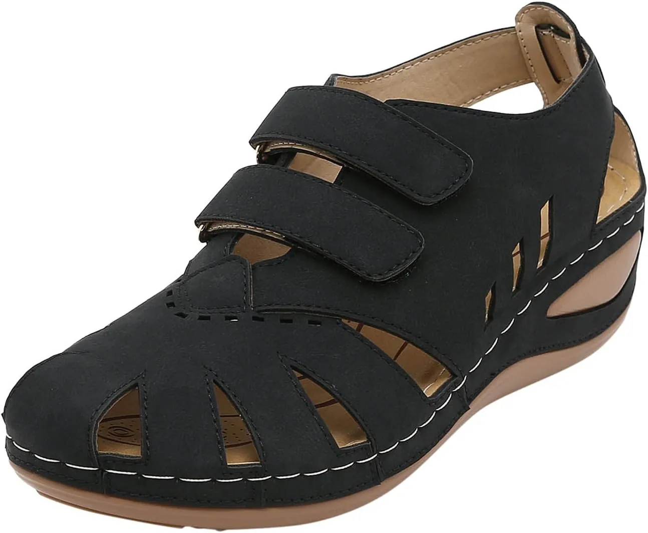 SBGMoSJ Orthopedic Dress Shoes for Women Comfortable Dressy Boots Dressy Walking Sandals Women Comfort Comfort Sandals for Walking Women Gladiator Sandals Beach Shoes Women Nude Wedge Heels