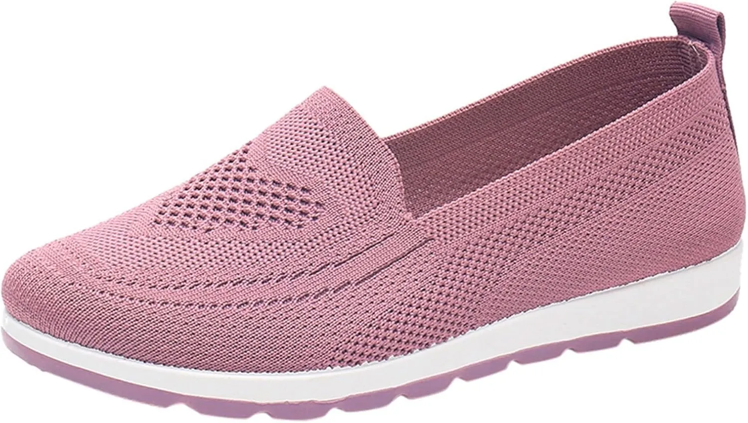 SBGMoSJ Womens Walking Shoes Size 9 Slip On Zapatos Negros Para Mujer Altos Brown Slip On Shoes Women Dressy Plantar Fasciitis Shoes Women Non Slip Trail Running Shoes for Women Size 9