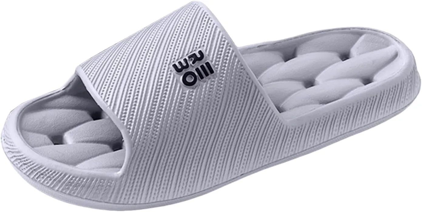Slippers EVA Breathable Shoes Water Leaking and Quick Drying Women's Letter Home Sandals Slip and Smell Home Slippers