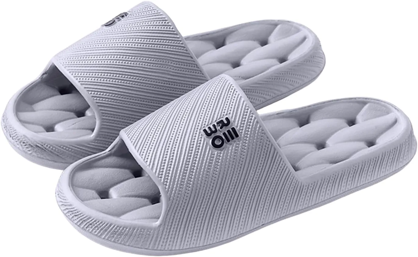 Slippers EVA Breathable Shoes Water Leaking and Quick Drying Women's Letter Home Sandals Slip and Smell Home Slippers